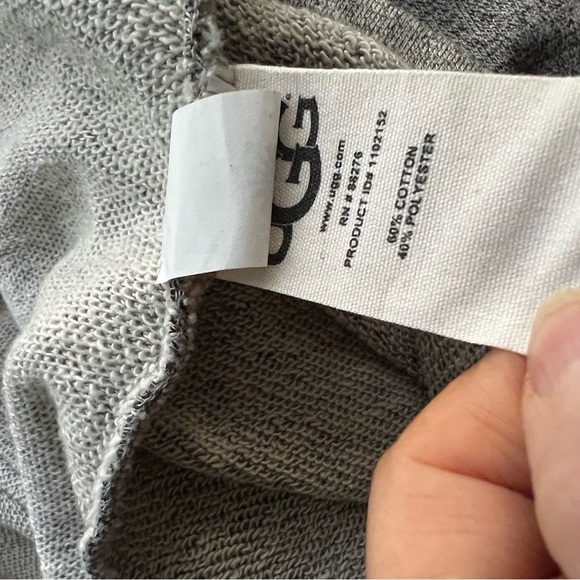 Ugg Heather Gray Cozy Maree T-Shirt Dress. Size Large - Picture 5 of 6